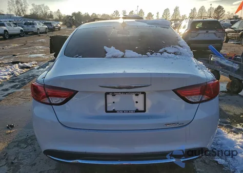 2015 Chrysler 200 C из США, поврежденный, VIN 1C3CCCCB3FN558637